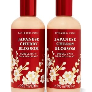 Japanese Cherry Blossom Bubble Bath (10 fl oz, Set).